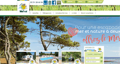 Desktop Screenshot of camping-marais-poitevin.com