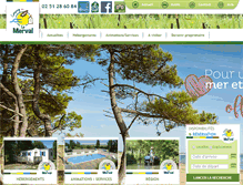 Tablet Screenshot of camping-marais-poitevin.com